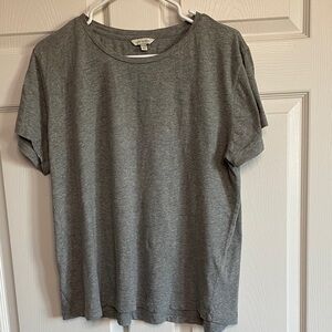 Lucky Brand Gray Short Sleeve Tee